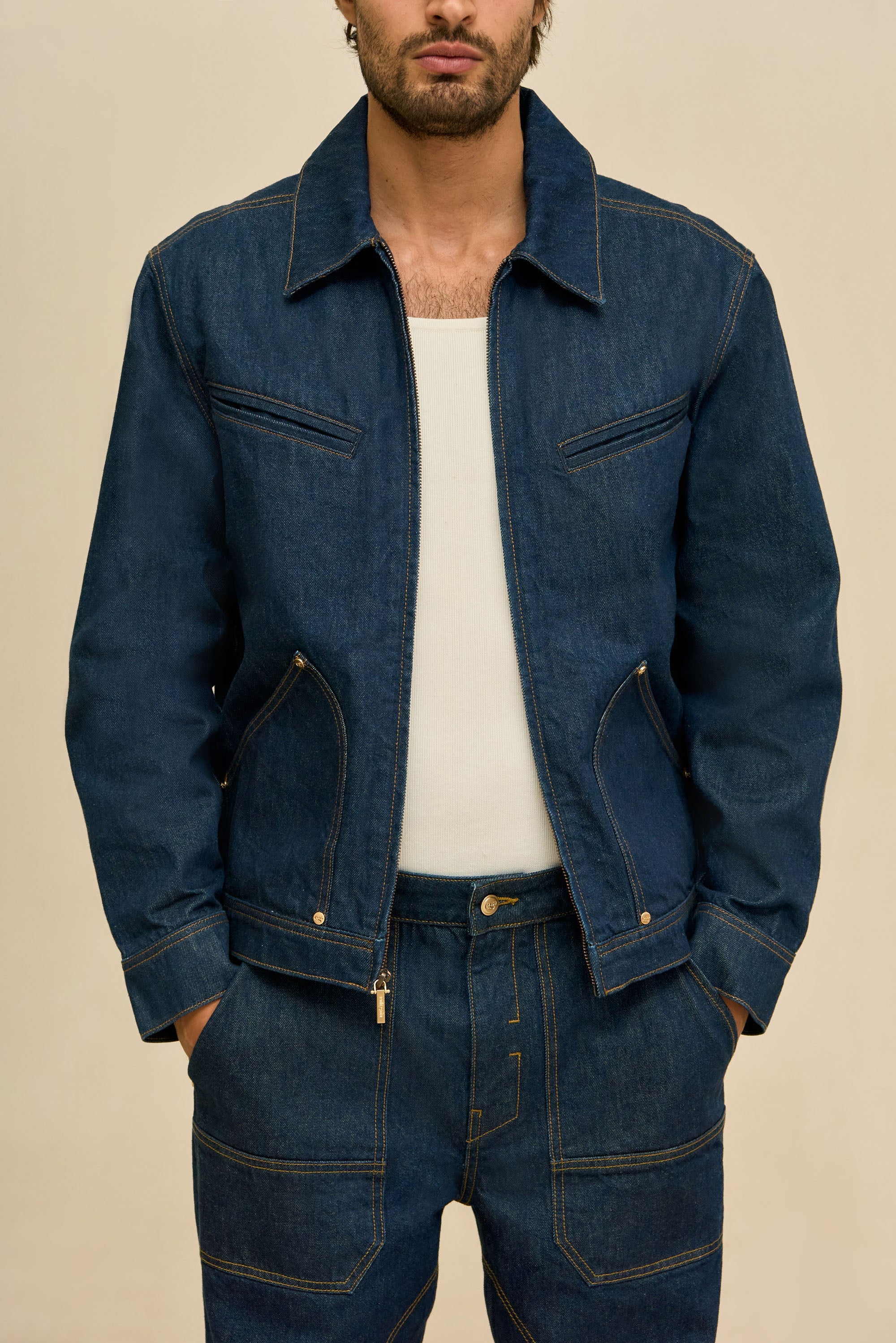 TORU JACKET - INDIGO