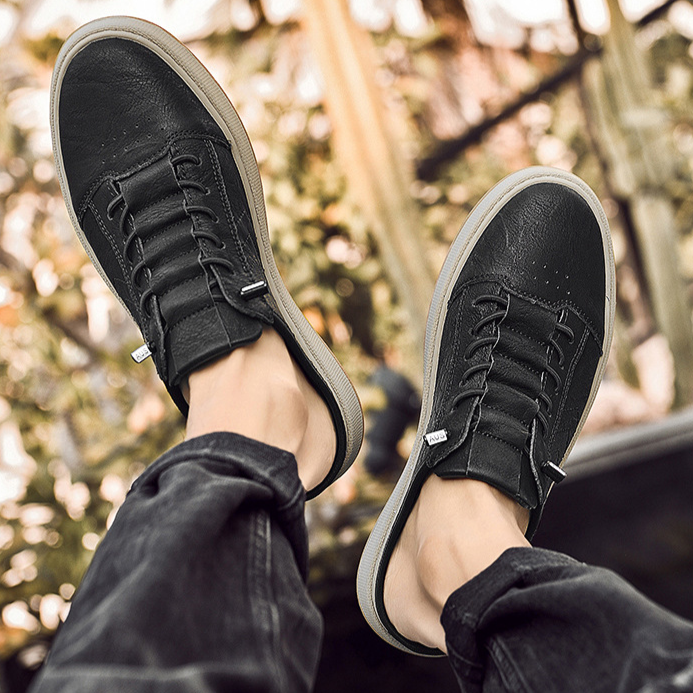 Zapatillas Lusso Passo de Cuero Genuino