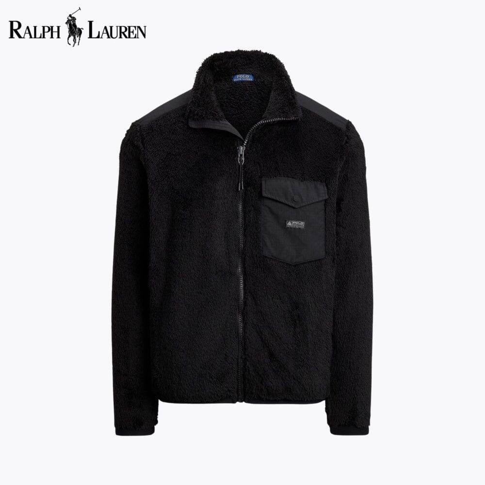 Chaqueta de forro polar rizado L.R