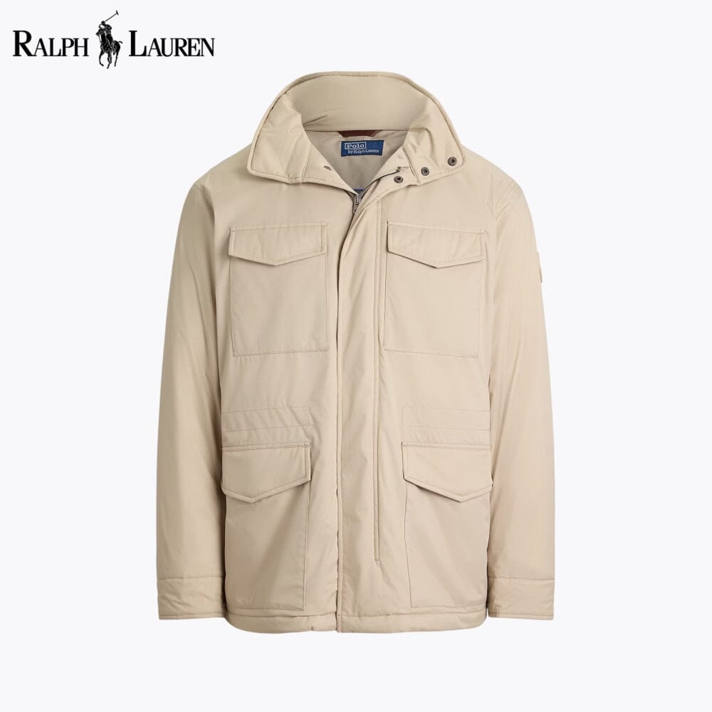Chaqueta de campo con capucha de gabardina L.R.