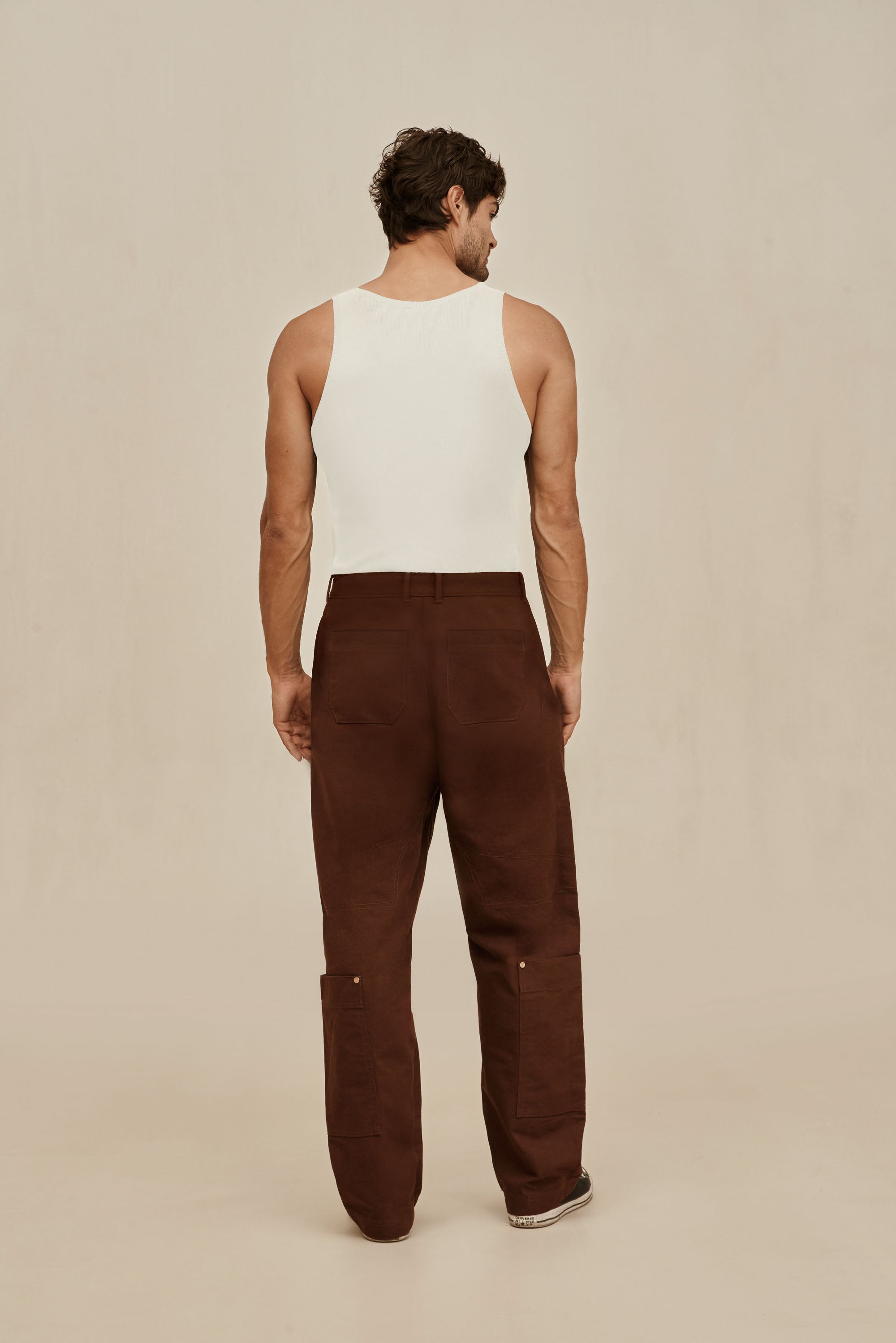 ELIOT KNIT TANK - OFF WHITE