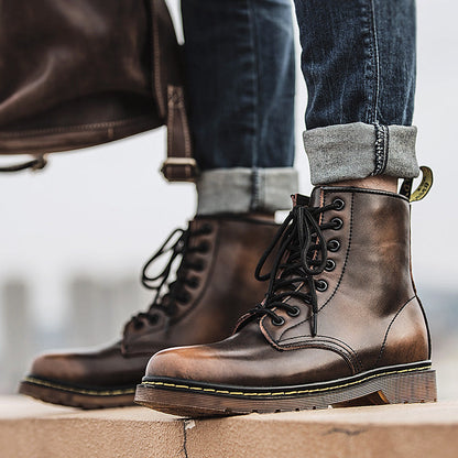 Botas de cuero auténtico Apollo