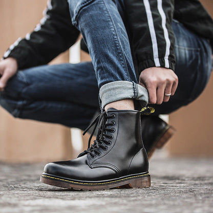 Botas de cuero auténtico Apollo