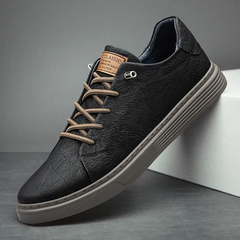 Zapatillas de piel genuina Lusso Passo