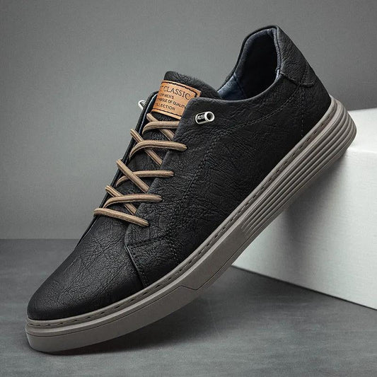 Zapatillas de piel genuina Lusso Passo