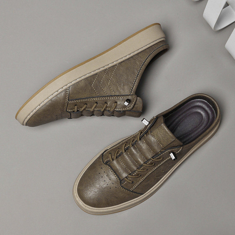 Zapatillas Lusso Passo de Cuero Genuino