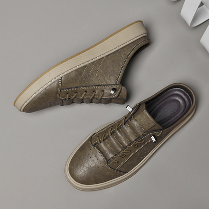 Zapatillas Lusso Passo de Cuero Genuino