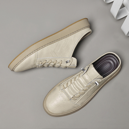 Zapatillas Lusso Passo de Cuero Genuino