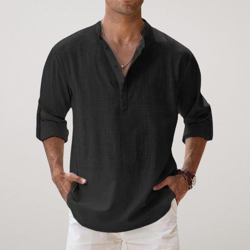 Camisa de lino Capri de verano