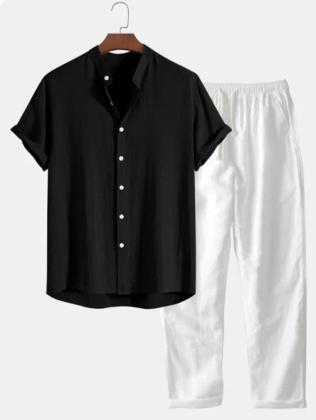2-delige Chique Casual Linnen Set