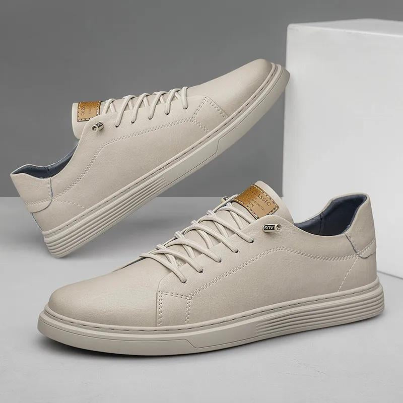 Zapatillas de piel genuina Lusso Passo