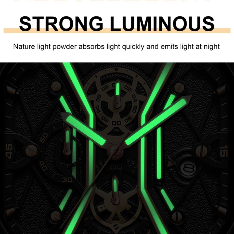 Reloj de élite de obsidiana