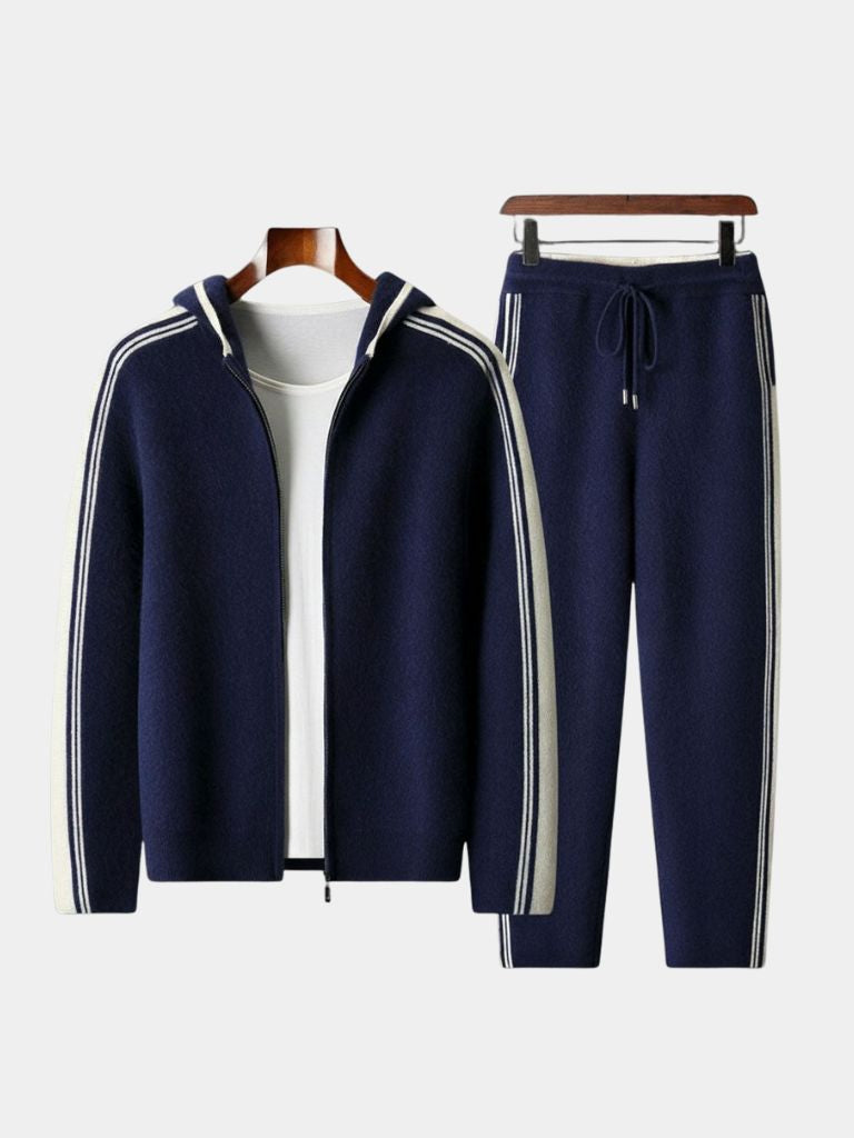 Ensemble Regent aus Kaschmir und Komfort – Kreuz und Krone