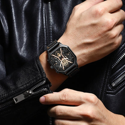 Reloj de élite de obsidiana