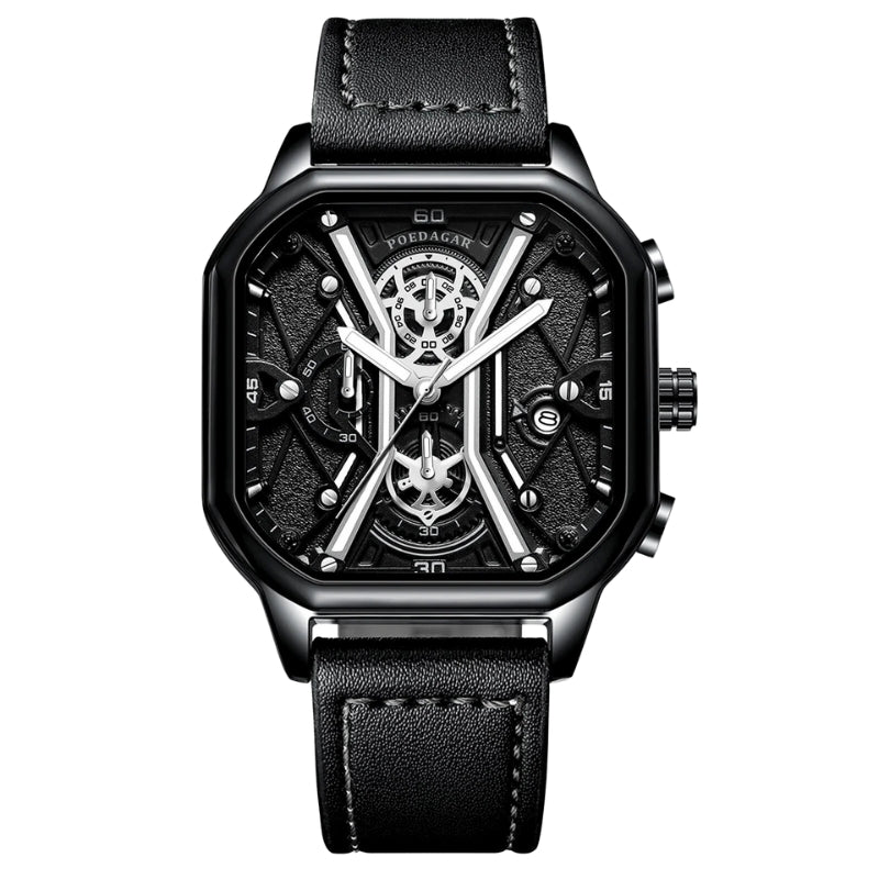 Reloj de élite de obsidiana