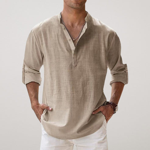 Camisa de lino Capri de verano