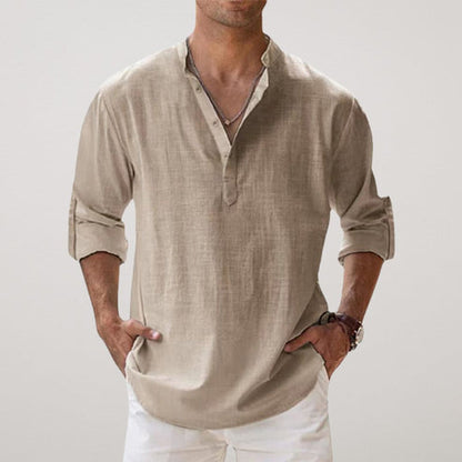 Camisa de lino Capri de verano