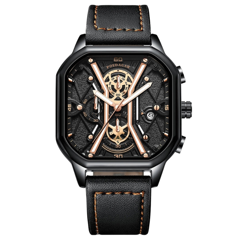 Reloj de élite de obsidiana