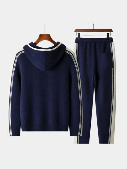 Ensemble Regent aus Kaschmir und Komfort – Kreuz und Krone