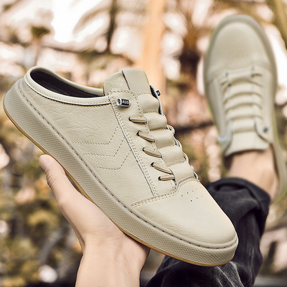 Zapatillas Lusso Passo de Cuero Genuino