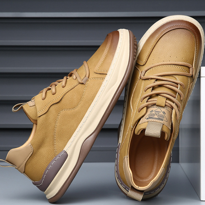 Luca Italiana Leather Sneakers