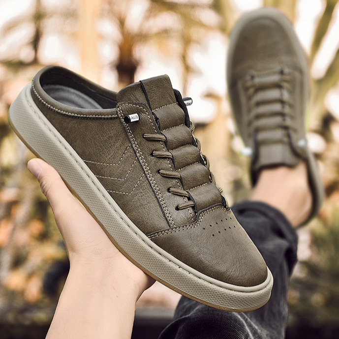 Zapatillas Lusso Passo de Cuero Genuino