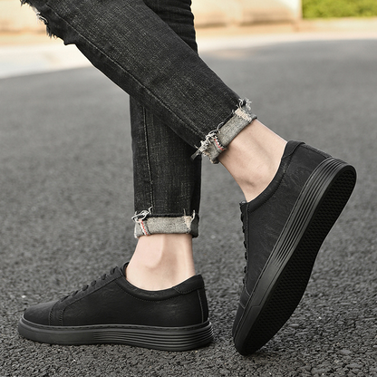 Zapatillas Lusso Italia de cuero auténtico