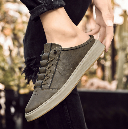 Zapatillas Lusso Passo de Cuero Genuino