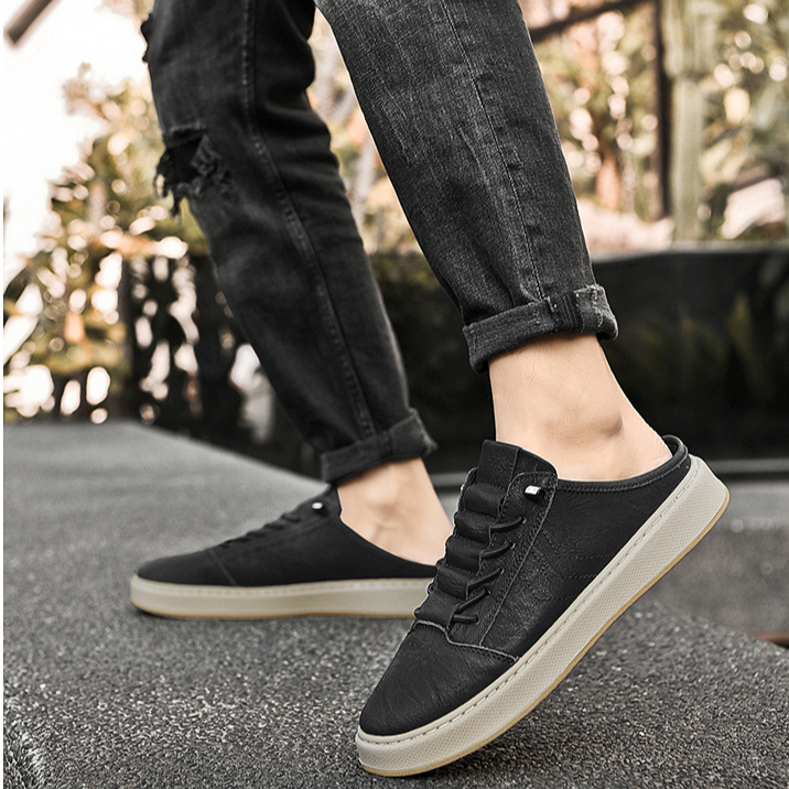 Zapatillas Lusso Passo de Cuero Genuino