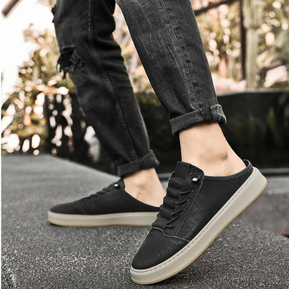 Zapatillas Lusso Passo de Cuero Genuino