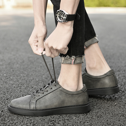 Zapatillas Lusso Italia de cuero auténtico