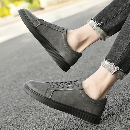 Zapatillas Lusso Italia de cuero auténtico