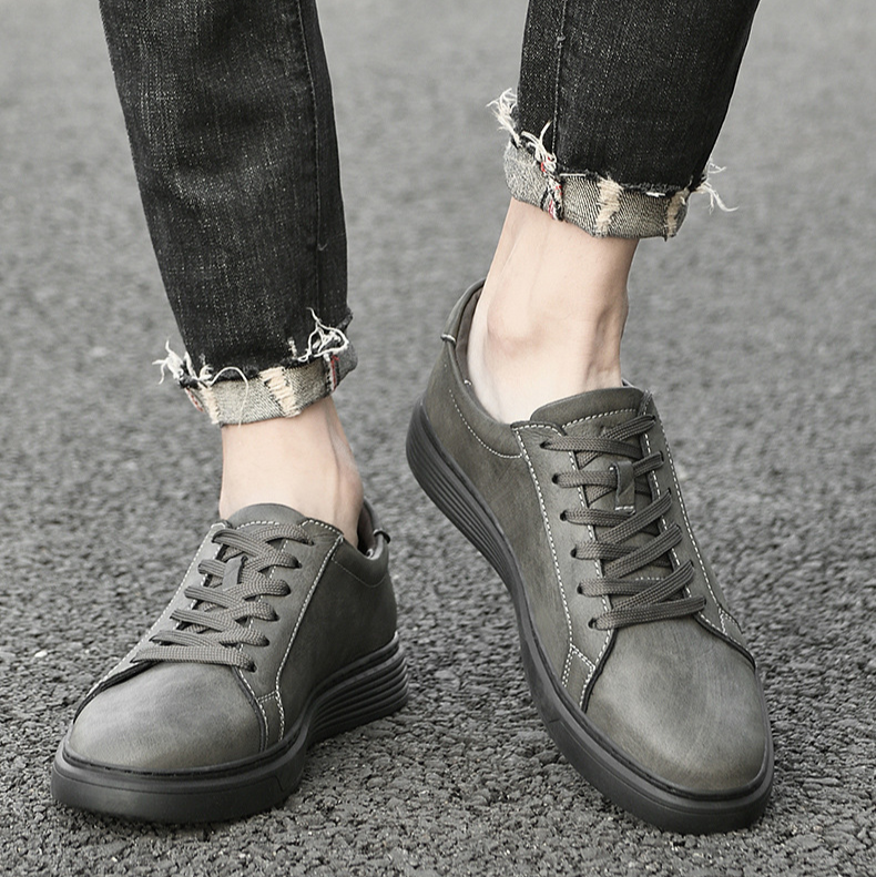 Zapatillas Lusso Italia de cuero auténtico