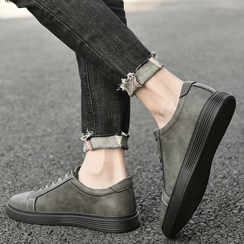 Zapatillas Lusso Italia de cuero auténtico