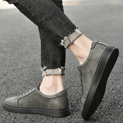 Zapatillas Lusso Italia de cuero auténtico