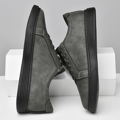 Zapatillas Lusso Italia de cuero auténtico
