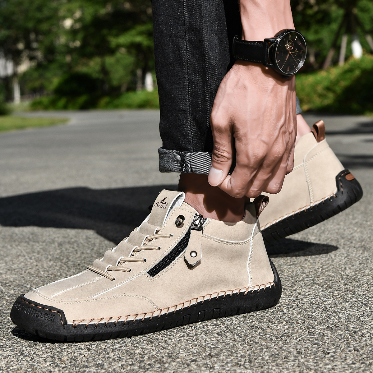 Zapatos de cuero Outlander