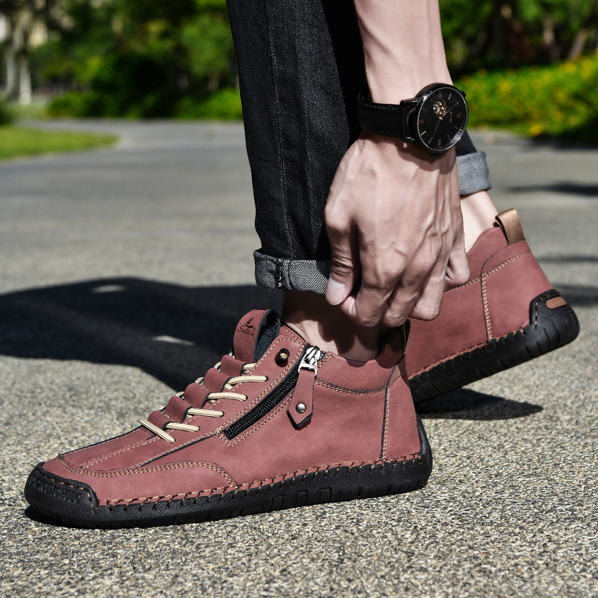 Zapatos de cuero Outlander