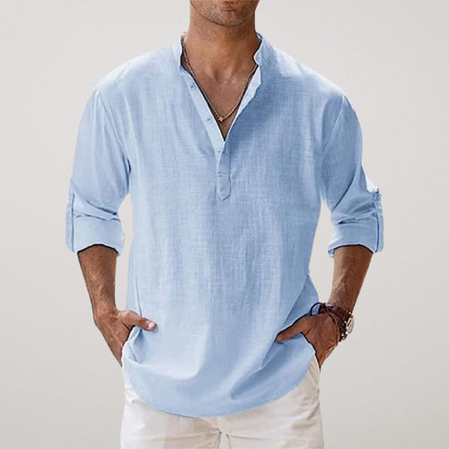 Camisa de lino Capri de verano