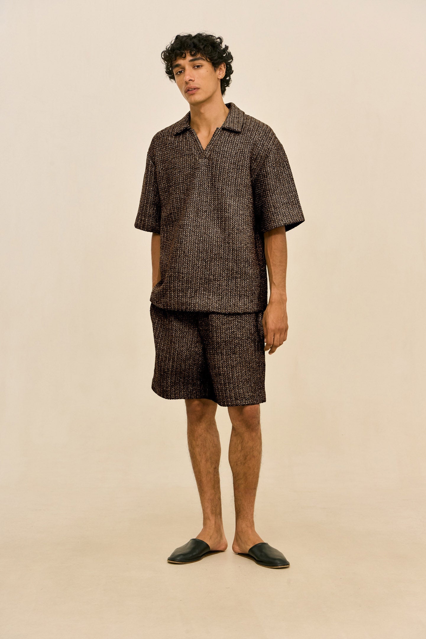 LORENZO SHIRT - DUSTY JAVA