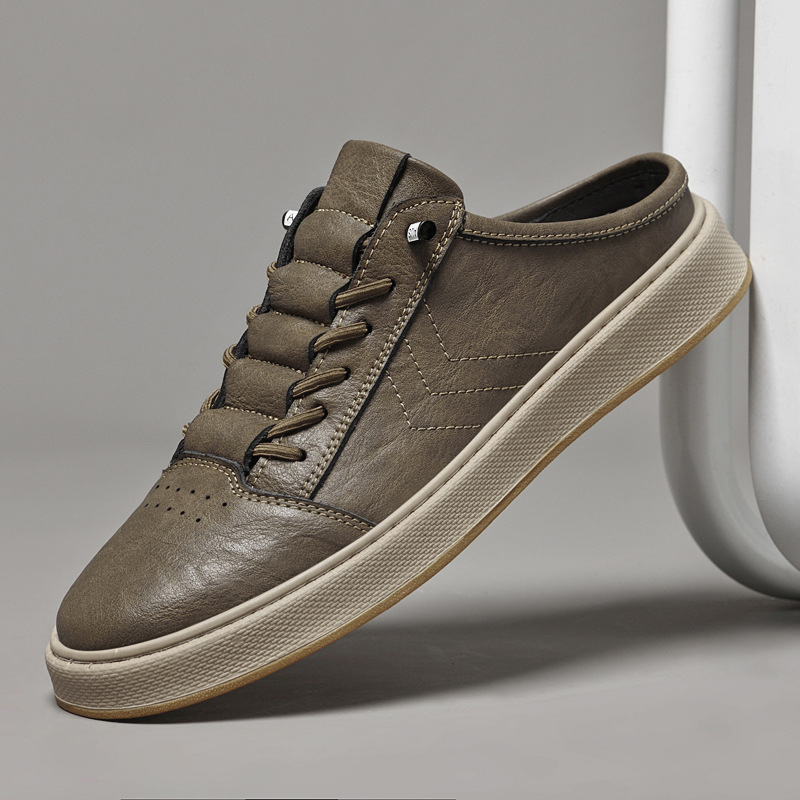Zapatillas Lusso Passo de Cuero Genuino