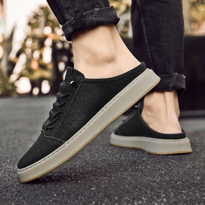 Zapatillas Lusso Passo de Cuero Genuino