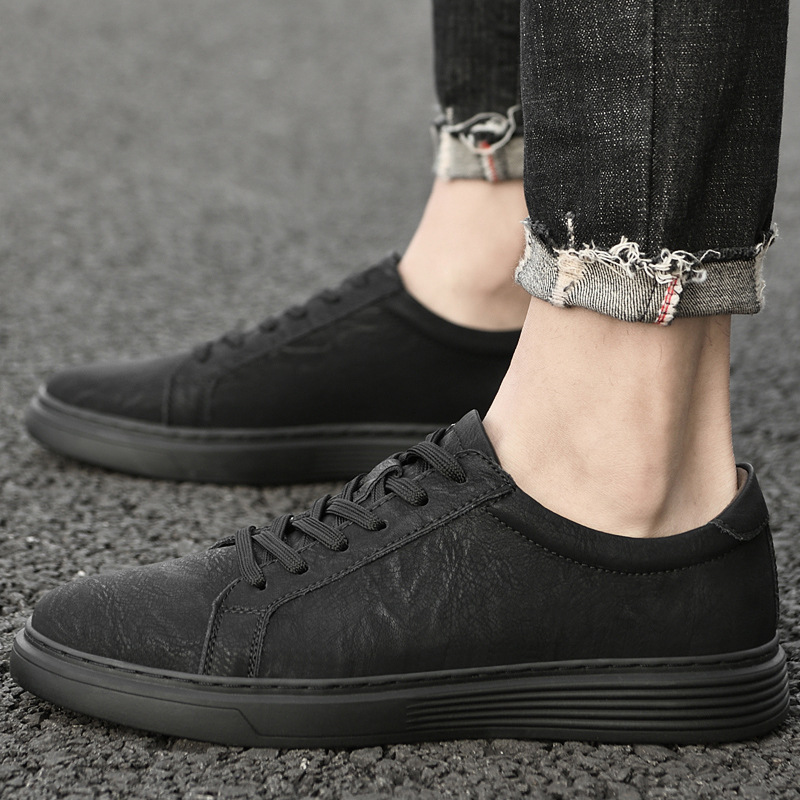 Zapatillas Lusso Italia de cuero auténtico