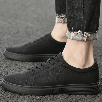Zapatillas Lusso Italia de cuero auténtico