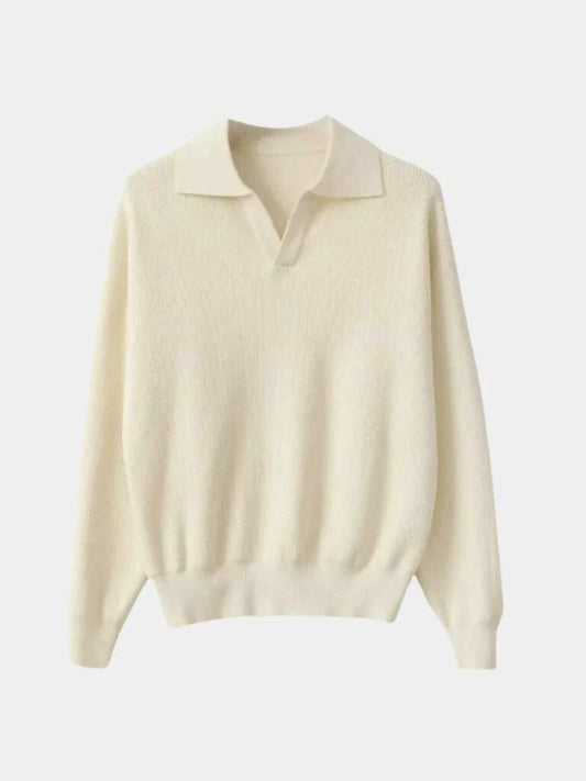 Pull mit V-Ausschnitt Essentiel - Cross & Crown