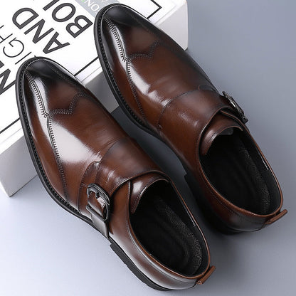 Mocasines Lusso Italiana de cuero genuino