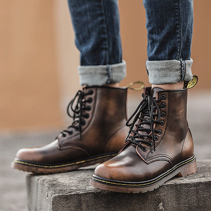 Botas de cuero auténtico Apollo