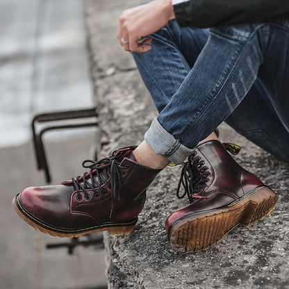 Botas de cuero auténtico Apollo