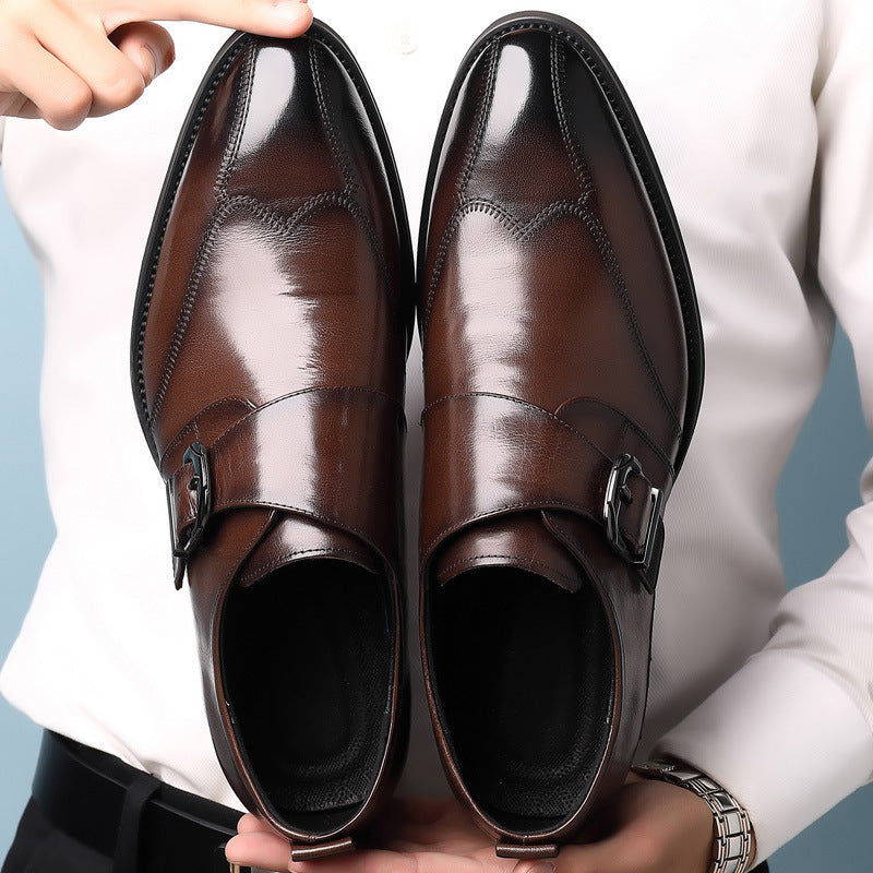 Mocasines Lusso Italiana de cuero genuino