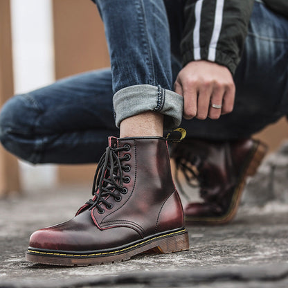 Botas de cuero auténtico Apollo